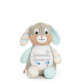 Hase Stofftier bestickt mit Namen